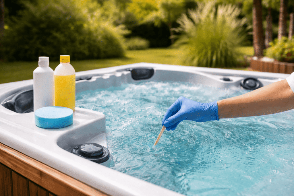 Entretien jacuzzi
