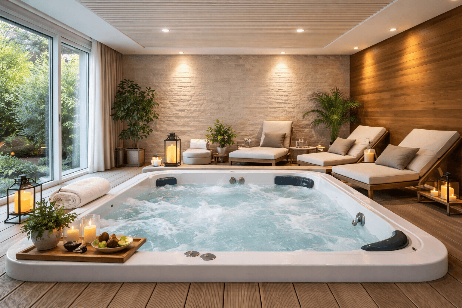 Jacuzzi intérieur : comment l’installer et aménager un espace bien-être chez soi