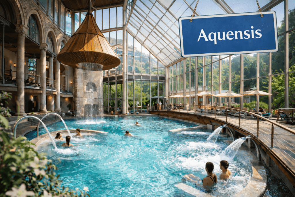 Découvrir le spa thermal Aquensis à Bagnères-de-Bigorre