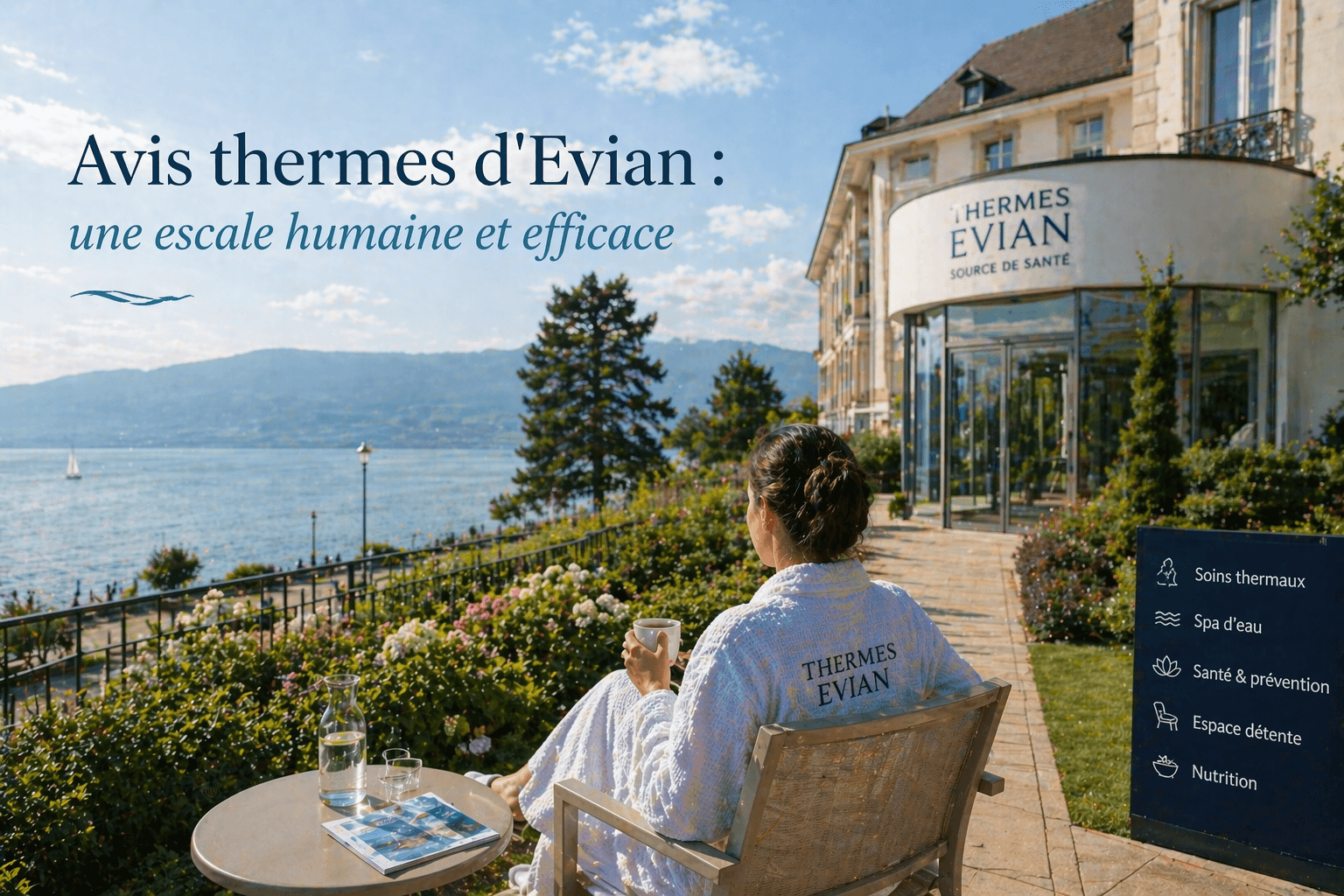 Avis thermes d’Evian : une escale humaine et efficace