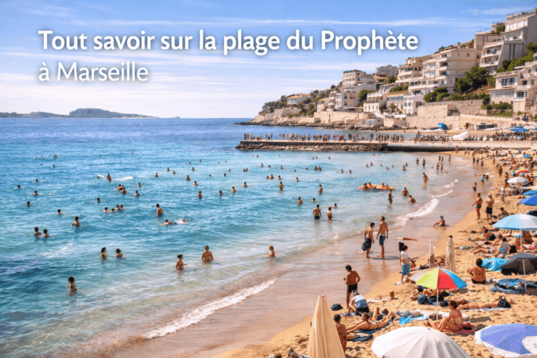 Tout savoir sur la plage du Prophète à Marseille