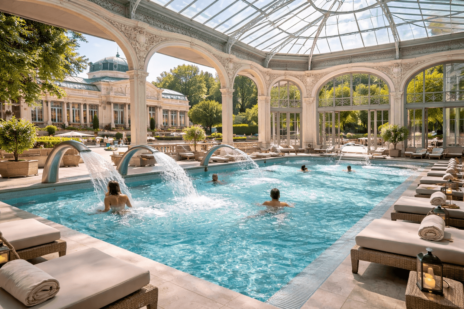 À Vichy, le spa thermal allie santé et détente au cœur de l’UNESCO.
