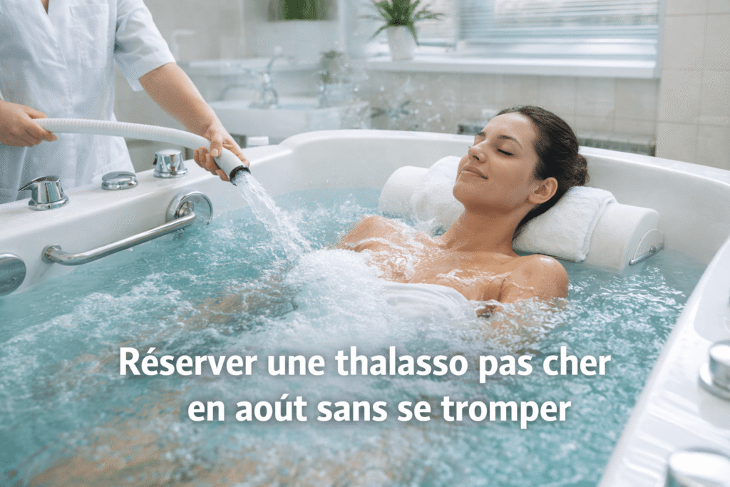 Réserver une thalasso pas cher en août sans se tromper