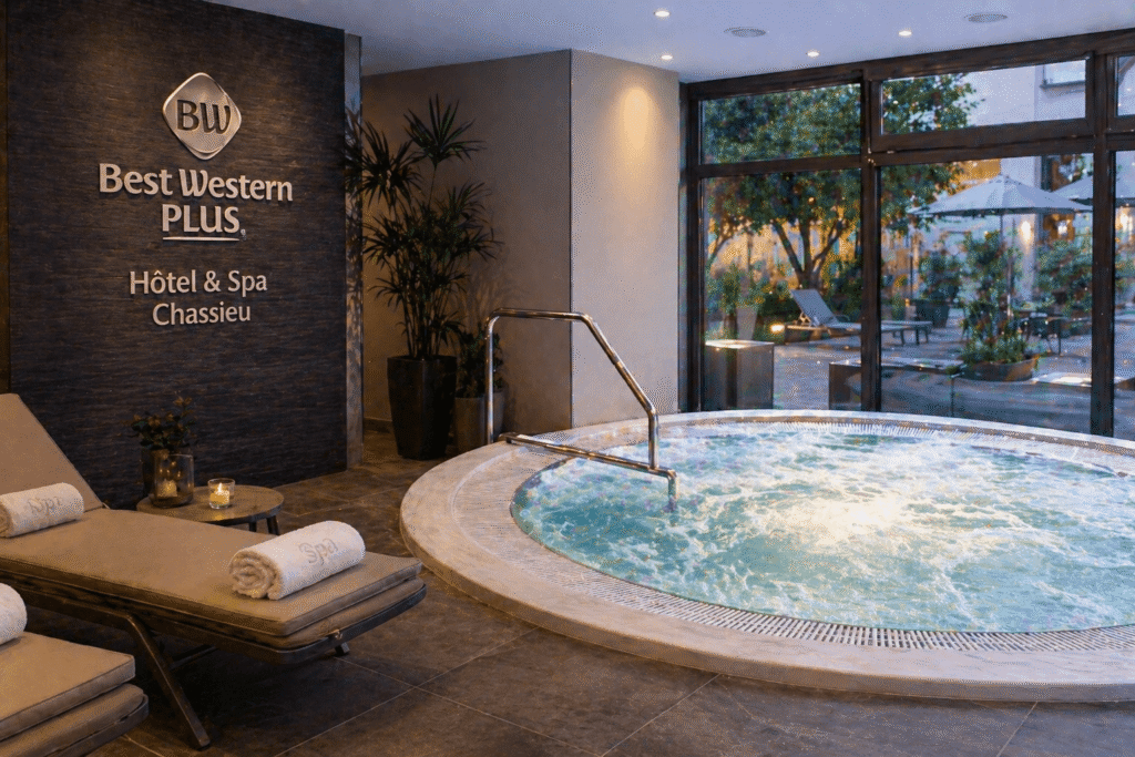 Votre escale à l'hotel spa chassieu au Best Western Plus