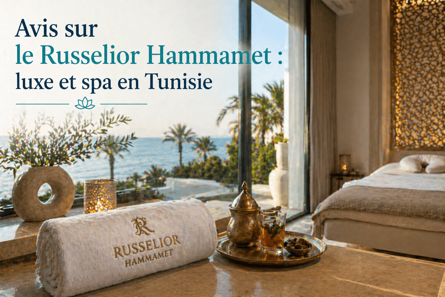 Avis sur le Russelior Hammamet : luxe et spa en Tunisie