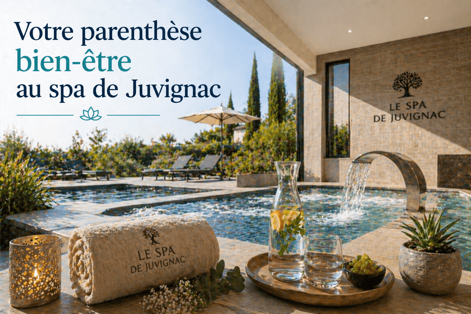 Votre parenthèse bien-être au spa de Juvignac