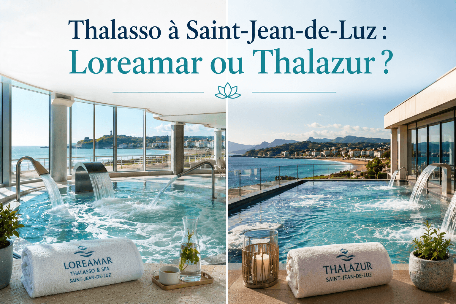 Thalasso à Saint-Jean-de-Luz : Loreamar ou Thalazur ?
