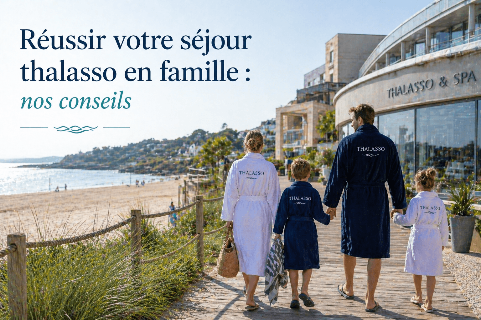 Réussir votre séjour thalasso en famille : nos conseils