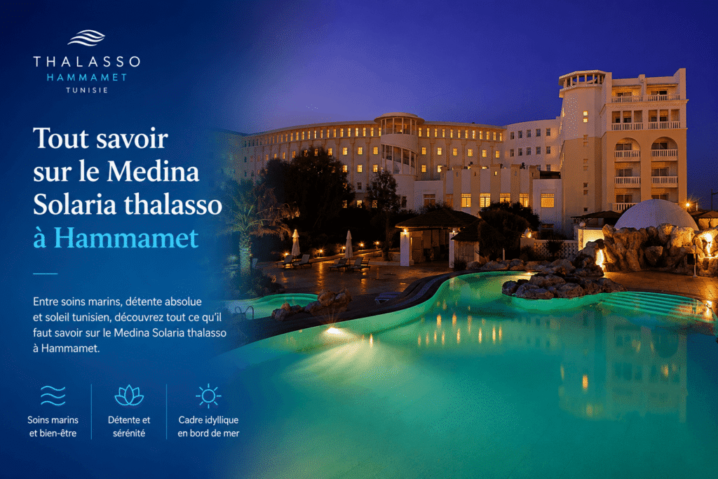 Tout savoir sur le Medina Solaria thalasso à Hammamet