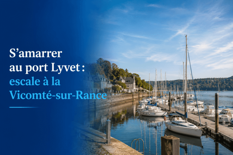 S'amarrer au port Lyvet : escale à la Vicomté-sur-Rance