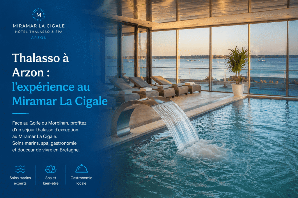 Thalasso à Arzon : l'expérience au Miramar La Cigale