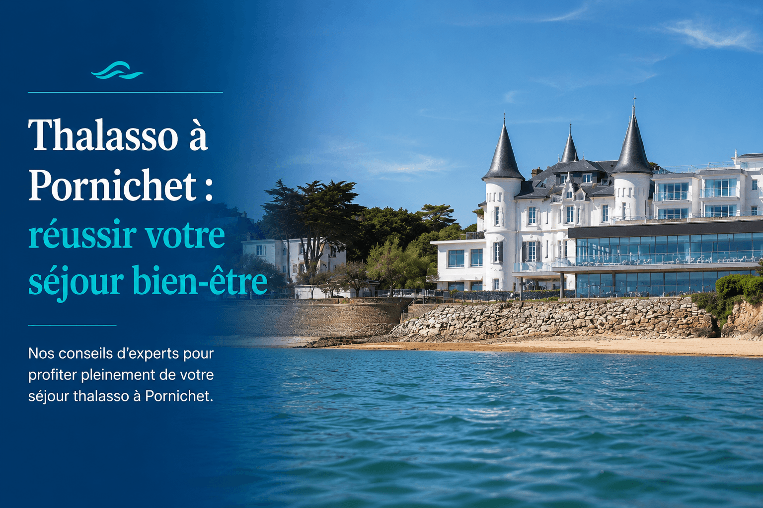 Thalasso à Pornichet : réussir votre séjour bien-être