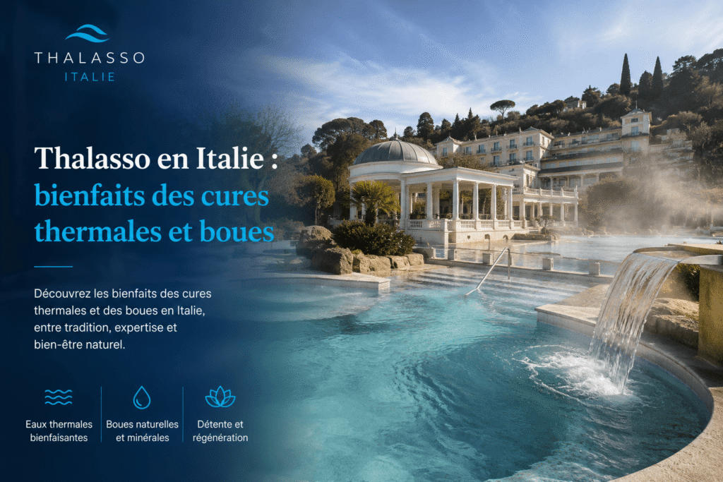 Thalasso en Italie : bienfaits des cures thermales et boues