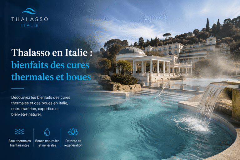 Thalasso en Italie : bienfaits des cures thermales et boues