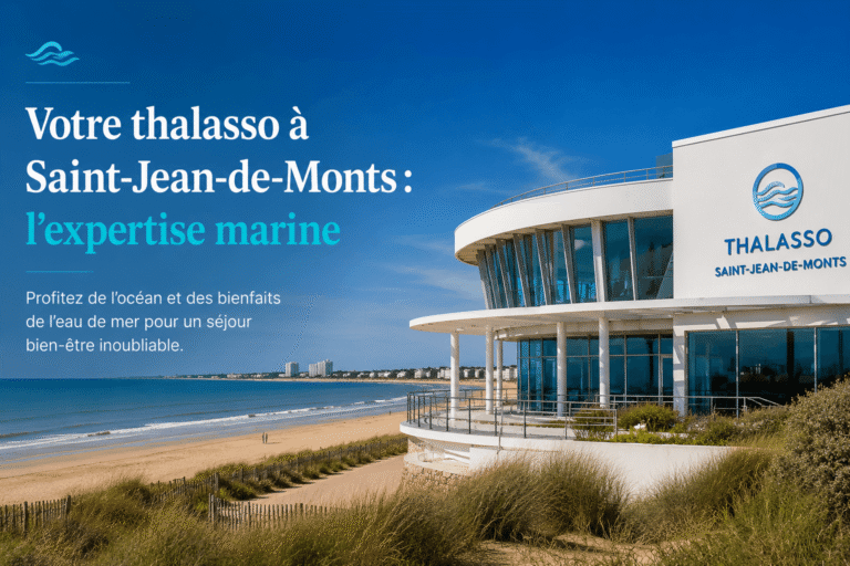 Votre thalasso à Saint-Jean-de-Monts : l'expertise marine