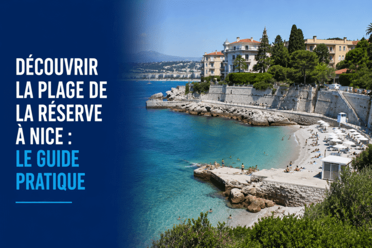 Découvrir la plage de la Réserve à Nice : le guide pratique