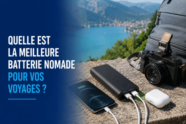 Quelle est la meilleure batterie nomade pour vos voyages ?