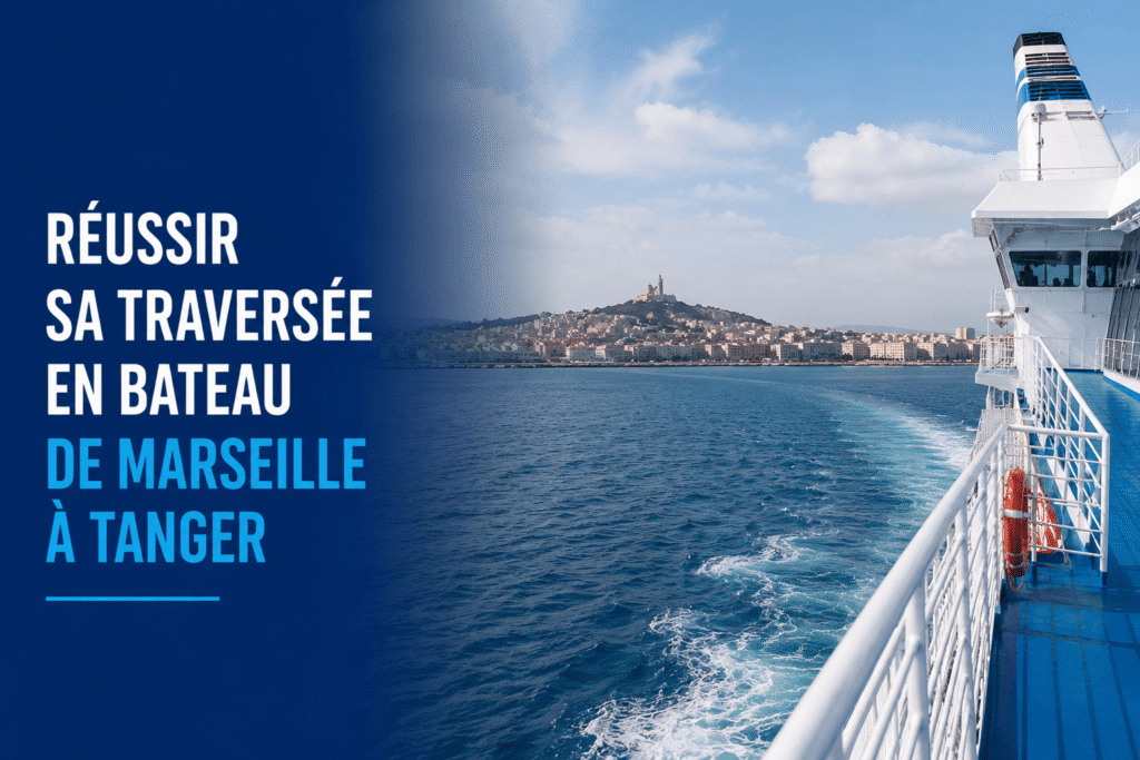 Réussir sa traversée en bateau de Marseille à Tanger