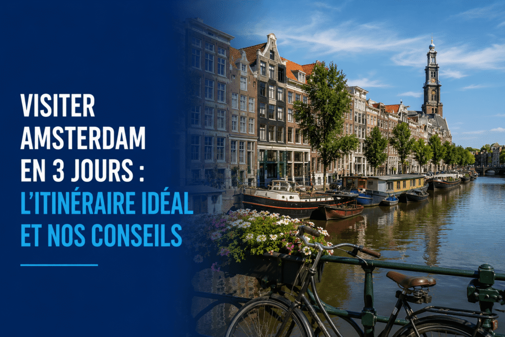 Visiter Amsterdam en 3 jours : l'itinéraire idéal et nos conseils